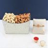 SFU E Com Dry Fruit Hamper For Rakshabandhan Gift | Dry Fruit And Rakhi For Brother | Dry Fruit Basket Hamper | 160 view 1