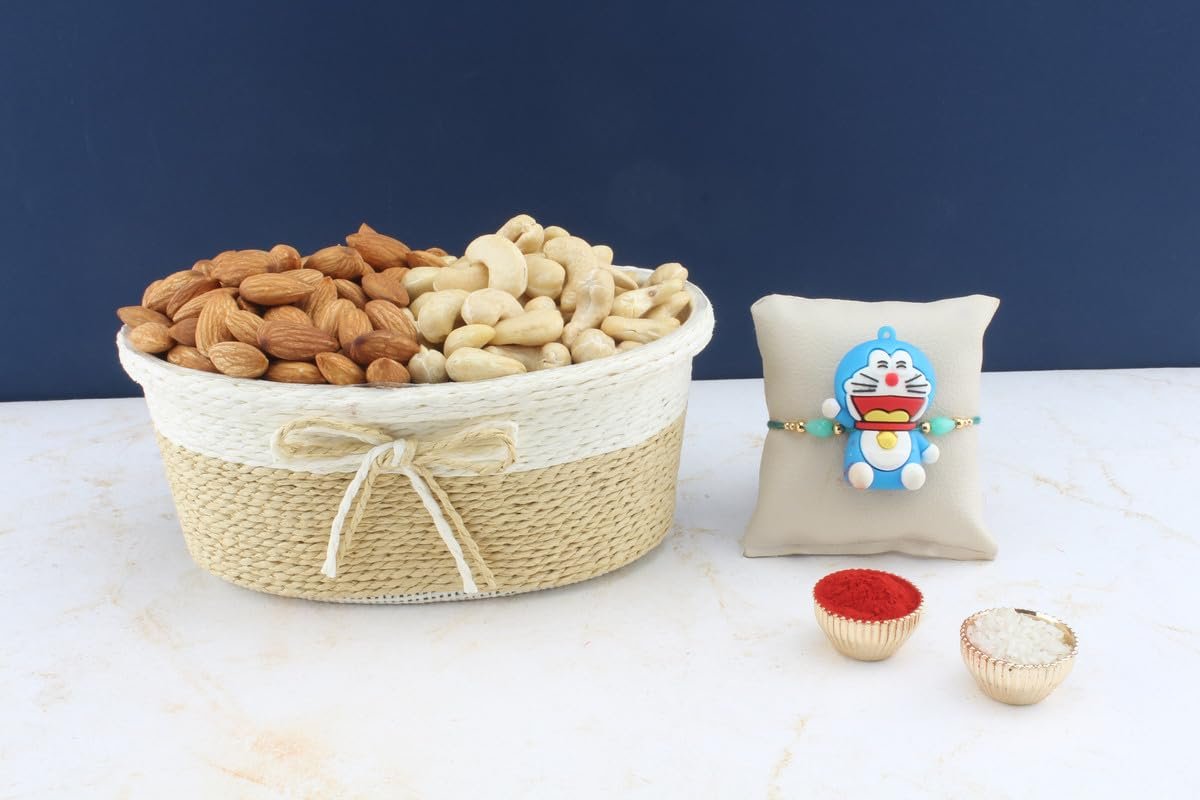 SFU E Com Dry Fruit Hamper For Rakshabandhan Gift | Dry Fruit And Rakhi For Brother | Dry Fruit Basket Hamper | 234