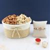 SFU E Com Dry Fruit Hamper For Rakshabandhan Gift | Dry Fruit And Rakhi For Brother | Dry Fruit Basket Hamper | 201 view 1