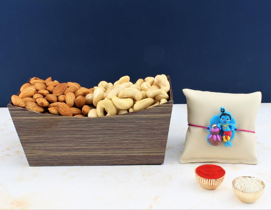 SFU E Com Dry Fruit Hamper For Rakshabandhan Gift | Dry Fruit And Rakhi For Brother | Dry Fruit Basket Hamper | 142