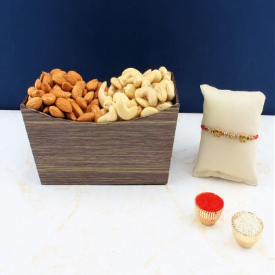 SFU E Com Dry Fruit Hamper For Rakshabandhan Gift | Dry Fruit And Rakhi For Brother | Dry Fruit Basket Hamper | 73