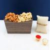 SFU E Com Dry Fruit Hamper For Rakshabandhan Gift | Dry Fruit And Rakhi For Brother | Dry Fruit Basket Hamper | 73 view 1