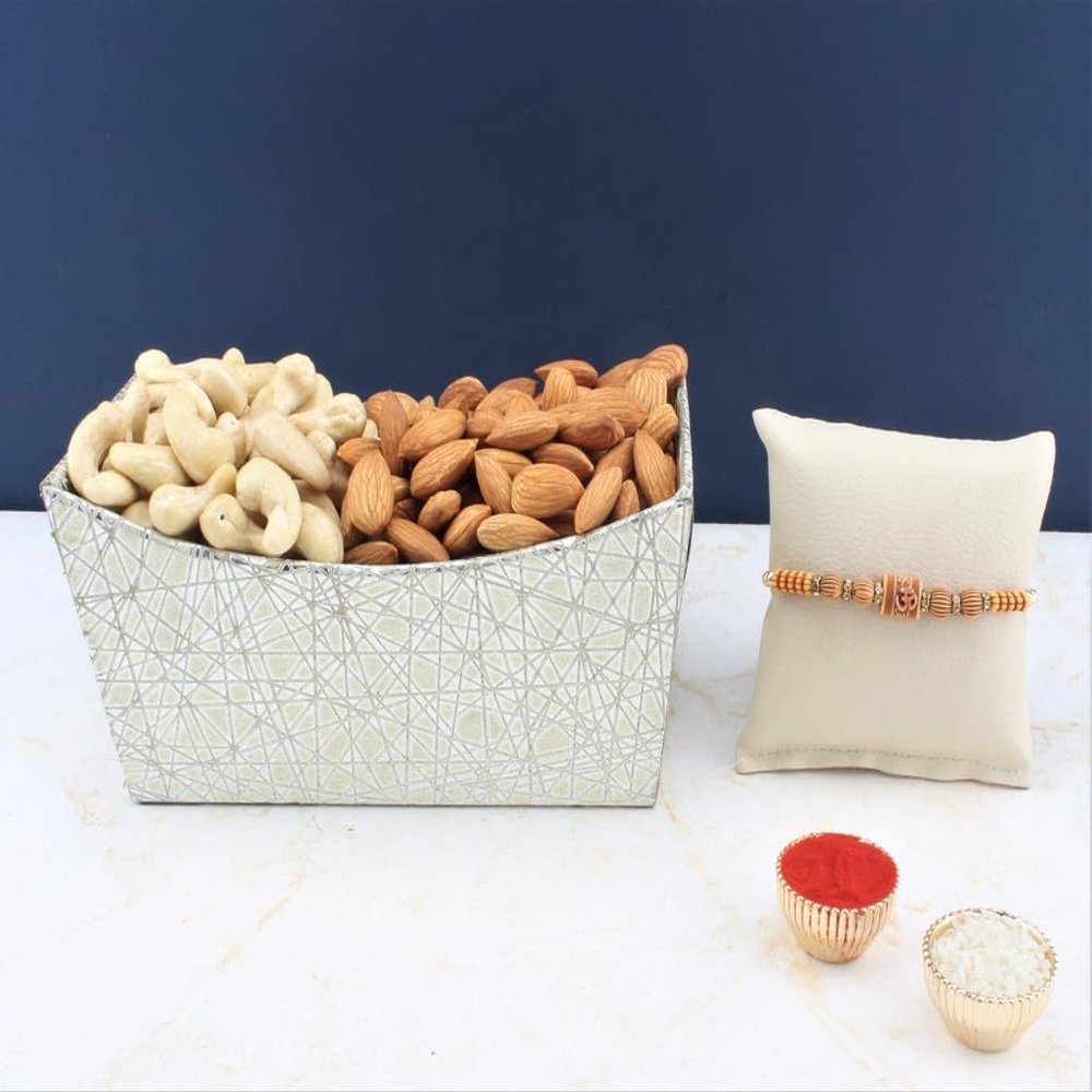 SFU E Com Dry Fruit Hamper For Rakshabandhan Gift | Dry Fruit And Rakhi For Brother | Dry Fruit Basket Hamper | 170