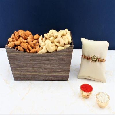 SFU E Com Dry Fruit Hamper For Rakshabandhan Gift | Dry Fruit And Rakhi For Brother | Dry Fruit Basket Hamper | 68