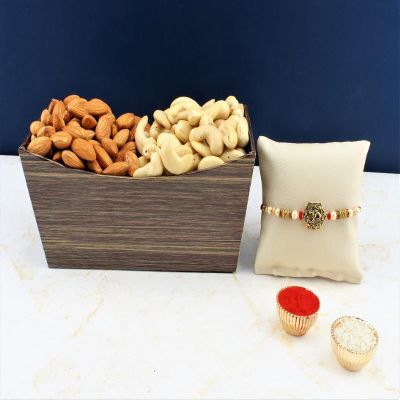 SFU E Com Dry Fruit Hamper For Rakshabandhan Gift | Dry Fruit And Rakhi For Brother | Dry Fruit Basket Hamper | 53