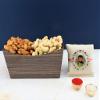 SFU E Com Dry Fruit Hamper For Rakshabandhan Gift | Dry Fruit And Rakhi For Brother | Dry Fruit Basket Hamper | 143 view 1