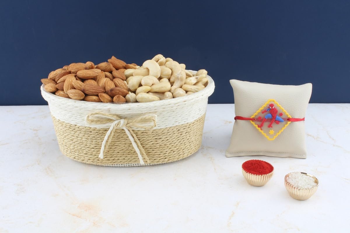 SFU E Com Dry Fruit Hamper For Rakshabandhan Gift | Dry Fruit And Rakhi For Brother | Dry Fruit Basket Hamper | 235