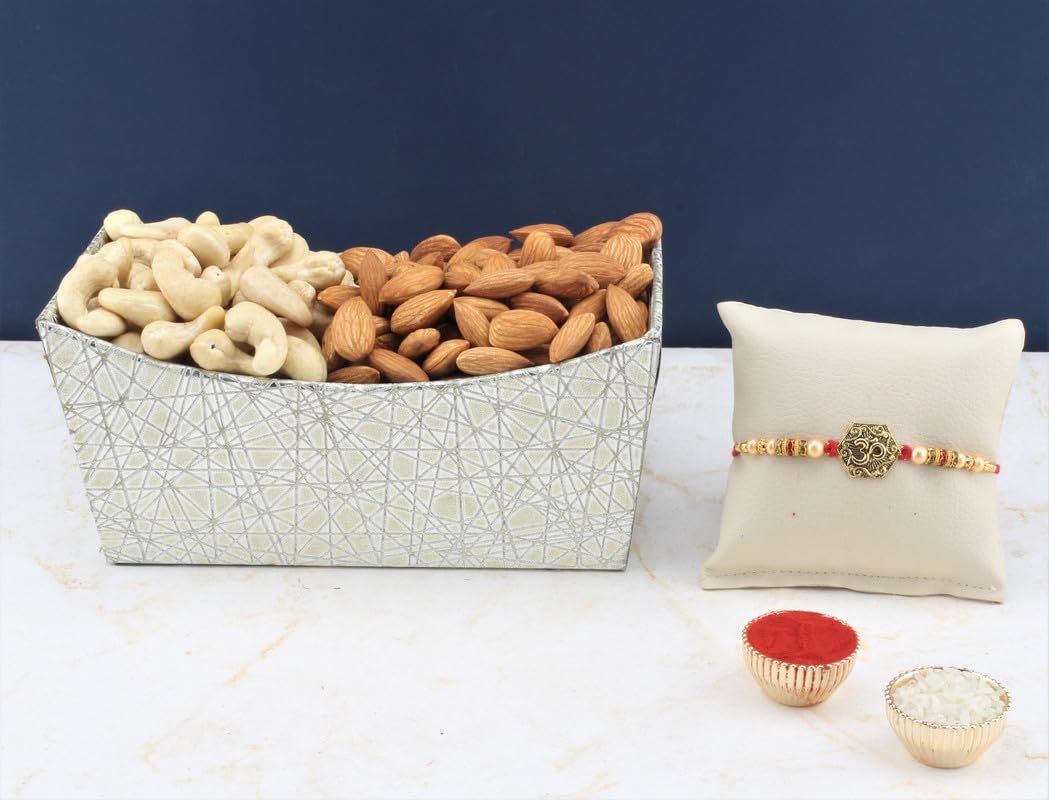 SFU E Com Dry Fruit Hamper For Rakshabandhan Gift | Dry Fruit And Rakhi For Brother | Dry Fruit Basket Hamper | 151