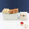 SFU E Com Dry Fruit Hamper For Rakshabandhan Gift | Dry Fruit And Rakhi For Brother | Dry Fruit Basket Hamper | 163 view 1