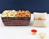 SFU E Com Dry Fruit Hamper For Rakshabandhan Gift | Dry Fruit And Rakhi For Brother | Dry Fruit Basket Hamper | 42 view 1