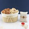 SFU E Com Dry Fruit Hamper For Rakshabandhan Gift | Dry Fruit And Rakhi For Brother | Dry Fruit Basket Hamper | 227 view 1