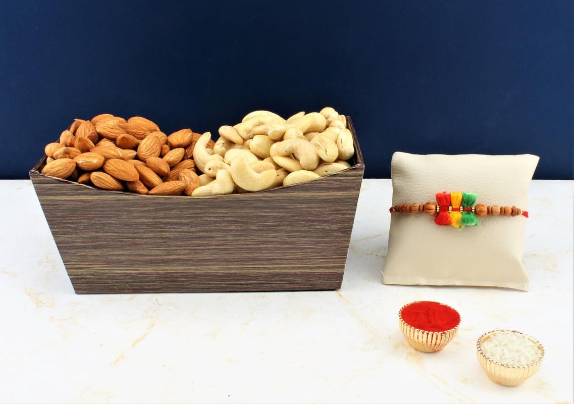 SFU E Com Dry Fruit Hamper For Rakshabandhan Gift | Dry Fruit And Rakhi For Brother | Dry Fruit Basket Hamper | 72