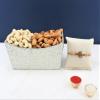 SFU E Com Dry Fruit Hamper For Rakshabandhan Gift | Dry Fruit And Rakhi For Brother | Dry Fruit Basket Hamper | 164 view 1