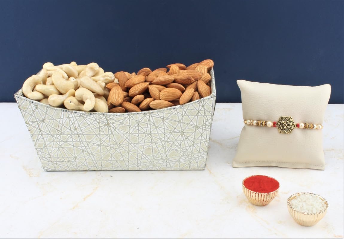 SFU E Com Dry Fruit Hamper For Rakshabandhan Gift | Dry Fruit And Rakhi For Brother | Dry Fruit Basket Hamper | 167