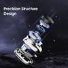 Skincaress Me Mini-Shave Portable Electric Shaver - Micro Vibration Bass Motor, Pocket Size USB Shaver for Men, Professional and Portable for Travel view 3