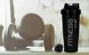 CHUBS Fitness Series Protein Shaker/Bottle For Men And Women. (Black) 700 ml, Plastic view 3