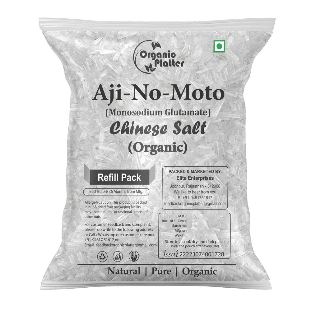 Ajinomoto Salt|Monosodium Glutamate|Chinese Salt|Taste Enhancer|Super Seasoning|Chinese Umami Flavor For Soup/Noodle/Moms/Manchurian/Rice and French Fries|Chilli Potato Flavored Salt -Refill (200gm)