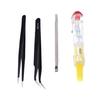 CRAFTS HAVELI Combo of Digital Meter MT-87 & Tip Cleaner & Knife Cutter, Anti Static Tweezer 2Pc & 2in 1 Tester view 3