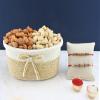 SFU E Com Set Of 2 Rakhi With Dry Fruit Hamper For Rakshabandhan Gift | Dry Fruit And Rakhi For Brother | Dry Fruit Basket Hamper | 98 view 1