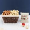 SFU E Com Set Of 2 Rakhi With Dry Fruit Hamper For Rakshabandhan Gift | Dry Fruit And Rakhi For Brother | Dry Fruit Basket Hamper | 81 view 1