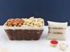 SFU E Com Set Of 2 Rakhi With Dry Fruit Hamper For Rakshabandhan Gift | Dry Fruit And Rakhi For Brother | Dry Fruit Basket Hamper | 86 view 1