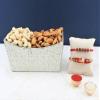SFU E Com Set Of 2 Rakhi With Dry Fruit Hamper For Rakshabandhan Gift | Dry Fruit And Rakhi For Brother | Dry Fruit Basket Hamper | 133 view 1
