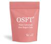 OSFT 3 Different Coloured Latex Finger Cots Disposable Fingertips Protective Finger Cots for Electronic Repair, Handmade, Industrial Apply Anti Static powder free. (Pink, 100) view 2