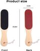 Wooden Foot Scrubber Double Side Dead Skin Remover for Men and Women Pack of 1 view 2