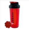 Trueware Tornado Gym Shaker With PP Blender Ball | Plastic | 700 ML | Red | Leak Proof | Ideal for Protein | Preworkout and BCAAs, BPA Free | Ideal Workout Thender for Fitness Lovers view 1