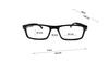 N Specs Near Reading Glasses For Both Men & Women TR Material Black Colour Thick Side Full Frame With Unbreakable Fiber Glasses (+2.00) view 4