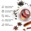 Roastea Healthy Ka-Wahh! Pack of 25 Tea Bags | Immunity Booster | Helps in Weight Managment & Relieves Stress view 4