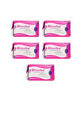 BHUVIKA SMART SANITARY NAPKIN 360MM(6 PIECES)-pack of 5