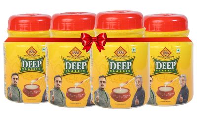 Deep Classic Cooking Medium 4 Litre Combo Pack (1Lx4)