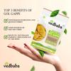 Vedbaba Ready to Fry Dry GOL Gappa - 400 GM | GOL Gappe Pellets | Pani Puri Papad | Phuchka (Gupchup) Packet view 4