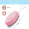 Keli Natural Pumice Stone for Feet Lava Pedicure Tools Callus Remover for Feet and Hands Natural Foot File Exfoliation to Remove Dead Skin, Heels, Elbows, Hands (2 Pcs Pumice Stone Medium Size 8.5x6x2 cm) view 2