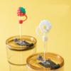 7 PCS Straw Tips Covers Lovely Shape Reusable Silicone Straw Tip Toppers for 6-7 mm Straws,Soft Protector Dust-Proof Straw Cover Caps Plugs view 2