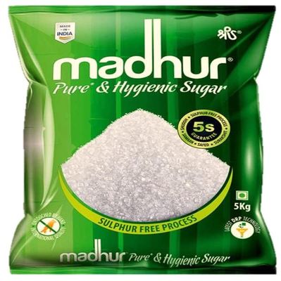 Madhur Pure & Hyqienic Sugar 5kg Kten