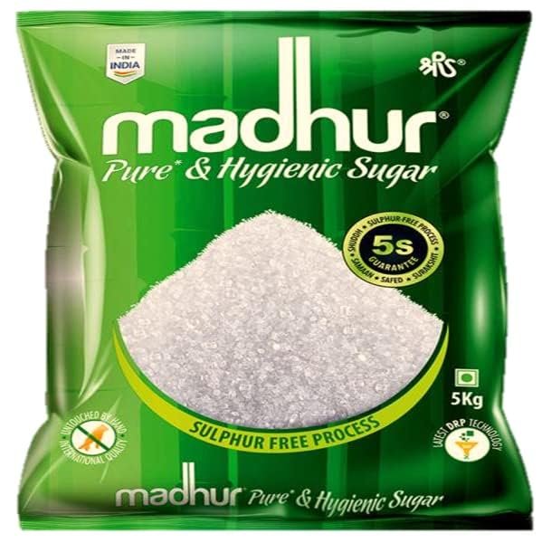 Madhur Pure & Hyqienic Sugar 5kg Kten