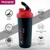 Trueware Thender Boost Gym Shaker With Lighting Fast Blending Technology | Plastic | 700 ML | Red | Leak Proof | Ideal for Protein | Preworkout and BCAAs | Ideal Workout Thender for Fitness Lovers view 4