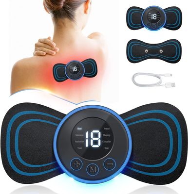 Shree Hari Body Massager,Wireless Portable Neck Massager with 8 Modes and 19 Strength Levels Rechargeable Pain Relief for Shoulder,Arms,Legs,Back Pain for Men and Women