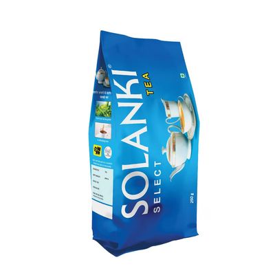Solanki Select Tea -250 Grams Pack | Assam Tea Leaves | Chai Patti | Milk Tea | Tea 250 Grams | Tea| Single Origin Tea, Vacuum Packed, Fresh | Assam Tea | Black tea leaves | Tea powder