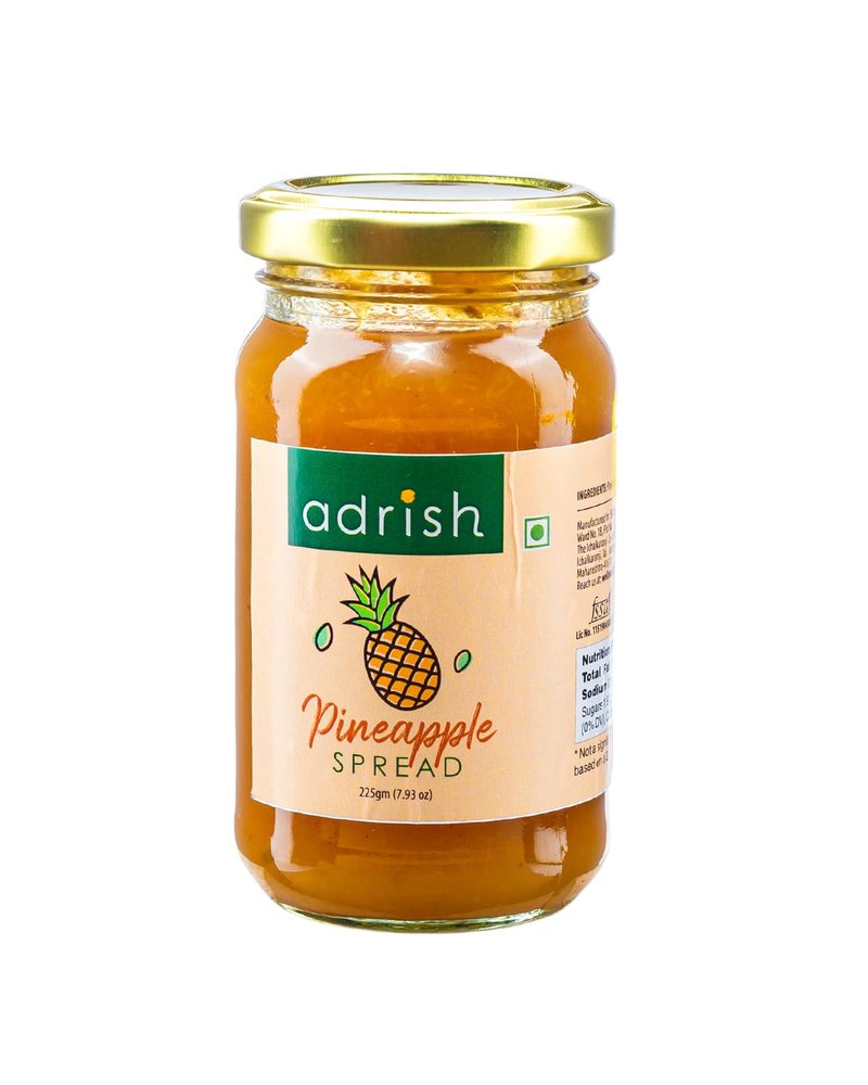 Adrish Zerowaste Organic Pineapple Spread 225gm