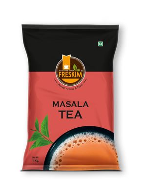FRESKIM Classic Masala Tea Premix | Masala Tea Powder | Masala Chai | 1Kg Pack | Perfect Aroma & Taste | Readymade Chai | Instant | Vending Machine TEA