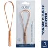 GUBB Copper Tongue Cleaner For Kids & Adults | For Fresh Breath & Bacteria Removal | Improved Taste Sense & Oral Hygiene | Ayurvedic Tongue Scraper For Bad Breath (With Loop) view 2
