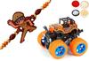 Velour Shoppe Little Singham Police Rakhi For Brother,Toy Car&Roli Chandan Chawal Mishri Pack For Kids Small Bhai Bhaiya view 1