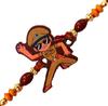 Velour Shoppe Little Singham Police Rakhi For Brother,Toy Car&Roli Chandan Chawal Mishri Pack For Kids Small Bhai Bhaiya view 2