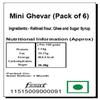 Ghasitaram Gifts Jaiccha Rakhi Gifts for Brothers - Mini Ghevar (Pack of 6) with 2 Rakhis view 2