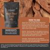 STAMIO Arjun Chaal Powder 750 gm | Pure Triple Filtered Terminalia Arjuna Bark | Healthy Heart | Cholesterol | In Pouch 26.46 oz view 3
