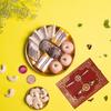 Dessert Drama Premium Gifted Sweet/Mithai Box Assorted Kaju Katli Sweets, Chocolate Ice Ball, Kaju Apple, and Kaju Kesar Roll Sweets Box 500 GM Sweet Box With Rakhi Combo Set view 2