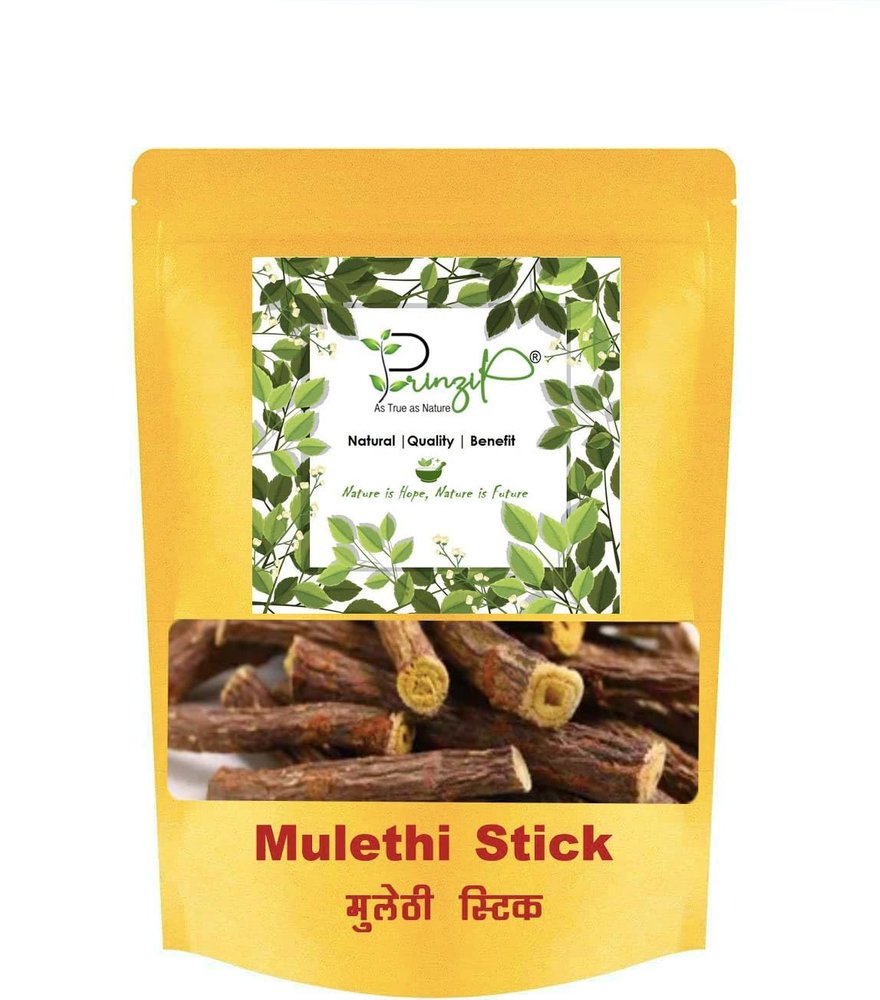 PRINZIP Pure Mulethi Stick For Eating- Licorice Roots For Throat Root Stick | Mulethi Liquorice | Glycyrrhiza Glabra | Mulethi for Body, Skin & Hair -200gm